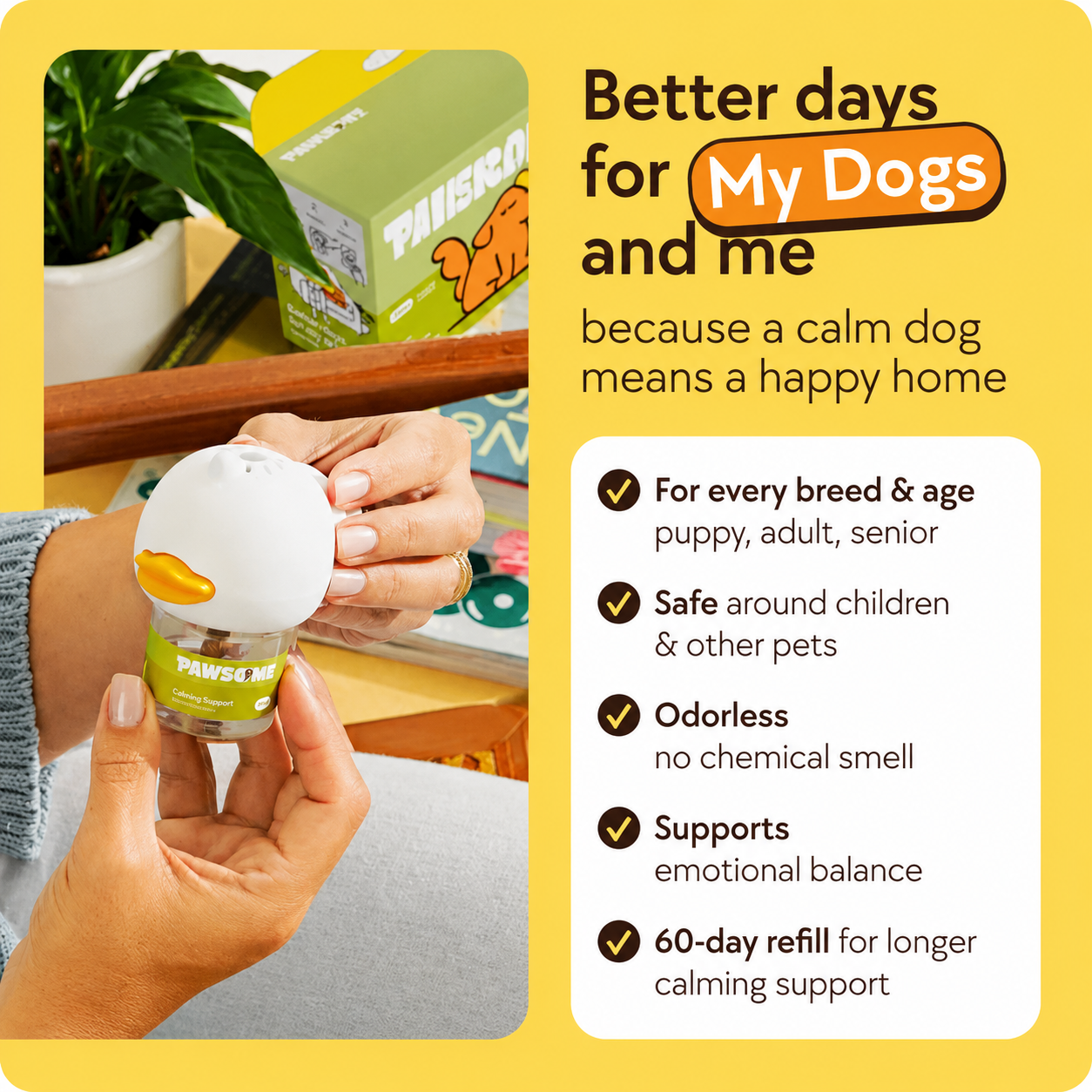 Dogs Calming Diffuser Kit