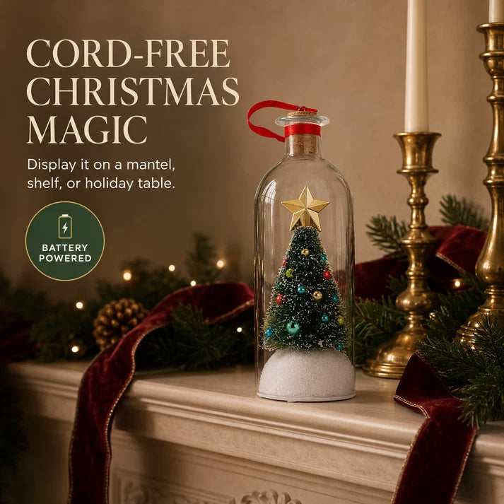 WishBottle - Record a Message Christmas Tree
