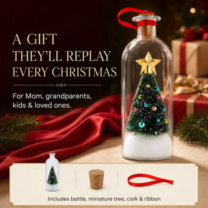 WishBottle - Record a Message Christmas Tree